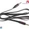 Maclean Jack 3.5mm Lamest Transversaalne Metallisokkel 2m Must MCTV 695 B foto 4
