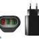 PLP37D Cargador rápido USB de pared 18w fotografía 3