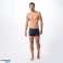 AQUAWAVE Badshorts för män ADIS ADIS 74562 BLK TRI PRIN XXL bild 2