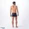 AQUAWAVE Badshorts för män ADIS ADIS 74562 BLK TRI PRIN XXL bild 5