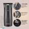 Contigo 2095797 West Loop, Gunmetal, Thermobecher aus Graphit ist mit dem Autoseal-System ausgestattet, das einen vollständigen Auslaufschutz gewährleistet Bild 3