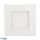 LETI LED 9W. indbygget armatur. overflademontage. firkantet. 530lm. 3000K. hvid. indbygget LED-driver billede 91
