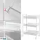 AG952A Mesa de Rack de Cocina Móvil Blanco fotografía 5
