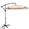 Großer klappbarer Sonnenschirm mit Arm 290cm beige Bild 53