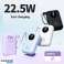 Powerbank mit Power Display Weiß, 10000mAh, integriertem Typ-C- und Typ-A-Ausgangskabel Bild 3