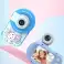 Lichtgroene Mini Fotocamera voor Kinderen, met Inbegrepen 32gb Opslag, 2.4&amp;#039; &amp;#039; Inch scherm, oplaadbaar type-C foto 3