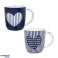 Set porseleinen mokken 390ml 2st. foto 4