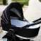 Moskitonetz für Kinderwagen schwarz Bild 2
