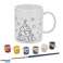 Schildermok met verf 350ml Kerstboom Schildermok met verf 330ml foto 3