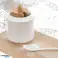 Suikerpot met lepel WHITELINE 350ml foto 1