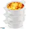 Bakschalen 130ml 3st rond foto 1