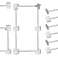 Tile leveling system Set of 50 pcs x2 50 additional pins image 1