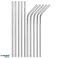 Metal straws SpinelSoda x10 Silver image 1