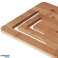 Houten onderzetter 20x20cm vierkant foto 2