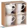 Keramische mokken 270ml 4st wit foto 2