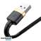 BASEUS tugev USB Lightning kaabel iPhone 6 7 8 x 2.4A CALKLF BV1 jaoks foto 2