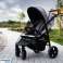 Moskitonetz für Kinderwagen schwarz Bild 3