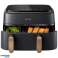 Φριτέζα αέρα Philips Ovi Dual Basket AirFryer NA352/00 Φριτέζα Αέρα Ανταλλακτικό 16cm 100τμχ εικόνα 2