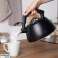 Wasserkocher aus Stahl mit Pfeife 3L BLACK Bild 4