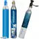 3x CO2 FOOD GAS 425g Ventil Ein-/Zwei-Wege-Twist-Metallstrohhalm-Reiniger Bild 1
