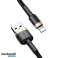 BASEUS tugev USB Lightning kaabel iPhone 6 7 8 x 2.4A CALKLF BV1 jaoks foto 4