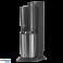 Saturator SodaStream Crystal 3.0 QuickConnect musta yhden pullon siirappi Sodastream Pepsi Mirinda 7UP:lle kuva 1
