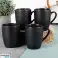 Keramische mokken 270ml 4st zwart foto 6