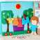 Magicdream-Faultier | Montessori Faultier Spielzeug | Fingerpuppe Spielzeug stummes Buch Bild 2