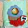 Wurmige Dormy | Fingerpuppe Spielzeug | Montessori Spielzeug | Stilles Buch Bild 3