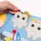 Meine Zähne, mein Anliegen | Fingerpuppe Spielzeug | Montessori Spielzeug Stummbuch Bild 4