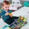 Fahren und erkunden | Fingerpuppe Spielzeug | Montessori Spielzeug Stummbuch Bild 1