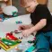Fahren und erkunden | Fingerpuppe Spielzeug | Montessori Spielzeug Stummbuch Bild 3