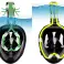 MASKA DO SNORKELINGU / NURKOWANIA PEŁNOTWARZOWA Z RURKĄ I UCHWYTEM NA KAMERĘ zdjęcie 2