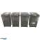 Sortibox 4x35L Grey Recycling Bin Set image 1