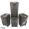 Sortibox 4x35L Grey Recycling Bin Set image 2