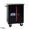 Artman Tool Cabinet – Black/Red – With Lock & Casters – Heavy-Duty Shop Storage image 4
