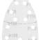 Takjapaelaga liivapaberid. raud 102 x 152 mm. P100. 5 tk. 11 auguga foto 51
