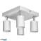 DOA SP4. applique murale et plafonnier. GU10 max. 4x50W. IP20. blanc. carré photo 53