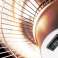 Radiador de pie 1000W/2000W de aluminio IP34 lámpara halógena fotografía 7