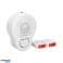 Mini wireless ceiling alarm with built-in siren controlled by remote control. 5m. battery image 32