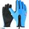 BQ19L Gants de sport tactile bleu photo 21