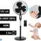 LARGE FLOOR STANDING FAN WITH OSCILLATION FUNCTION, REMOTE CONTROL AND AROMA BOX – CARRUZZO 44CM MODEL image 5