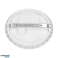 Plafonnier LED CERS avec capteur de mouvement à micro-ondes. LED 22W. 2000lm. IP65. 4000K. polycarbonate laiteux blanc. fonction de gradation photo 90