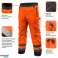 Warnschutz-Arbeits-hosen, gefüttert, orange, Größe XXXL Bild 23