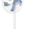 Floor fan 50W. Wed. 40 cm. 3 speeds. oscillation. white image 104