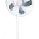 Floor fan 50W. Wed. 40 cm. 3 speeds. oscillation. white image 131