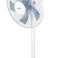 Floor fan 50W. Wed. 40 cm. 3 speeds. oscillation. white image 158