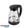 AD 1274 hervidor de vidrio negro 1.7l fotografía 1