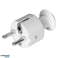 Uni Schuko 16A ευθεία βύσμα. 230V. λευκό εικόνα 10