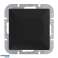 Button bell p/t Pearl. 10A. 250V. WP 6/7P. black image 1